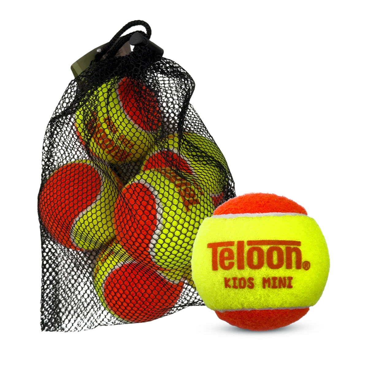 Bolas de Beach Tennis Estágio 2 Oficial ITF 6 un. Kids Mini