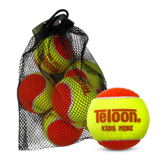 Bolas de Beach Tennis Estágio 2 Oficial ITF 6 un. Kids Mini