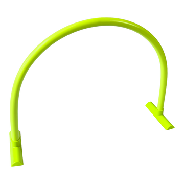 Arco barreirinha de PVC móvel para treinamento de agilidade e drible Velden Amarelo