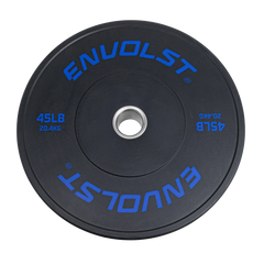 Anilha Olímpica Bumper para Crossfit e LPO 45Lb Envolst