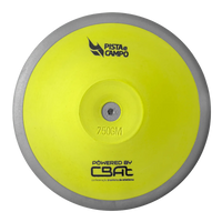 Disco de atletismo de aço e ABS 0,75kg Powered by CBAt