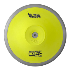 Disco de atletismo de aço e ABS 0,75kg Powered by CBAt