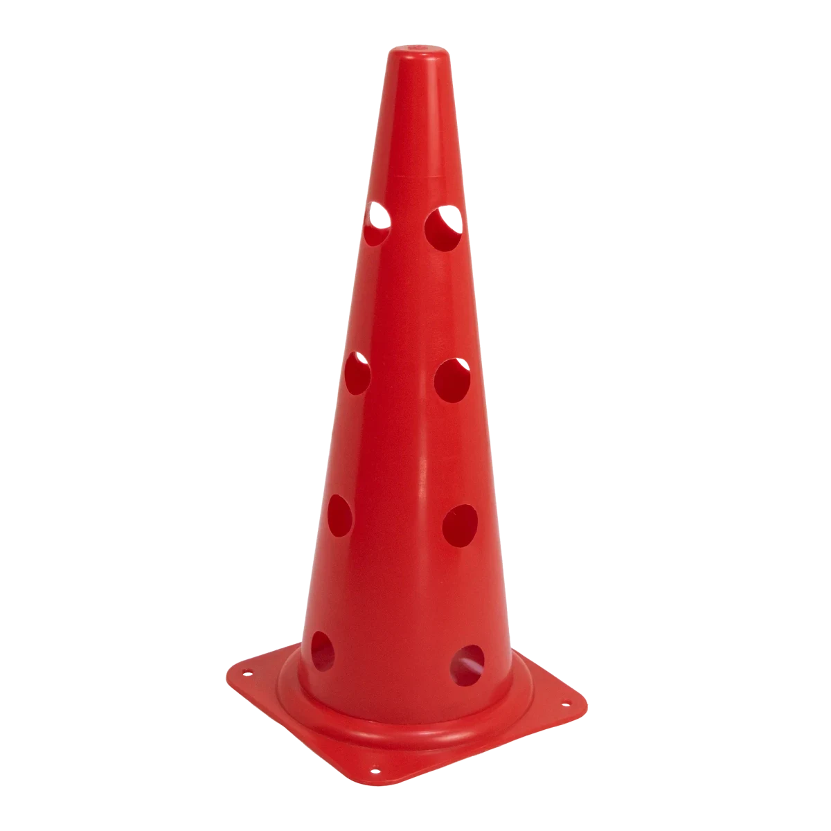 Cone plástico de agilidade furado 50cm Velden - Amarelo