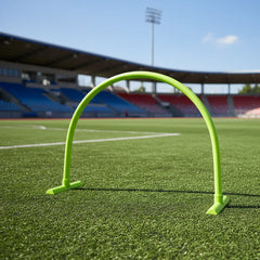 Arco barreirinha de PVC móvel para treinamento de agilidade e drible Velden Amarelo