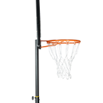 Tabela de basquete infantil juvenil móvel com poste, quadro de acrílico e aro Velden