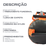 Power sand bag para treinamento funcional 20kg Envolst