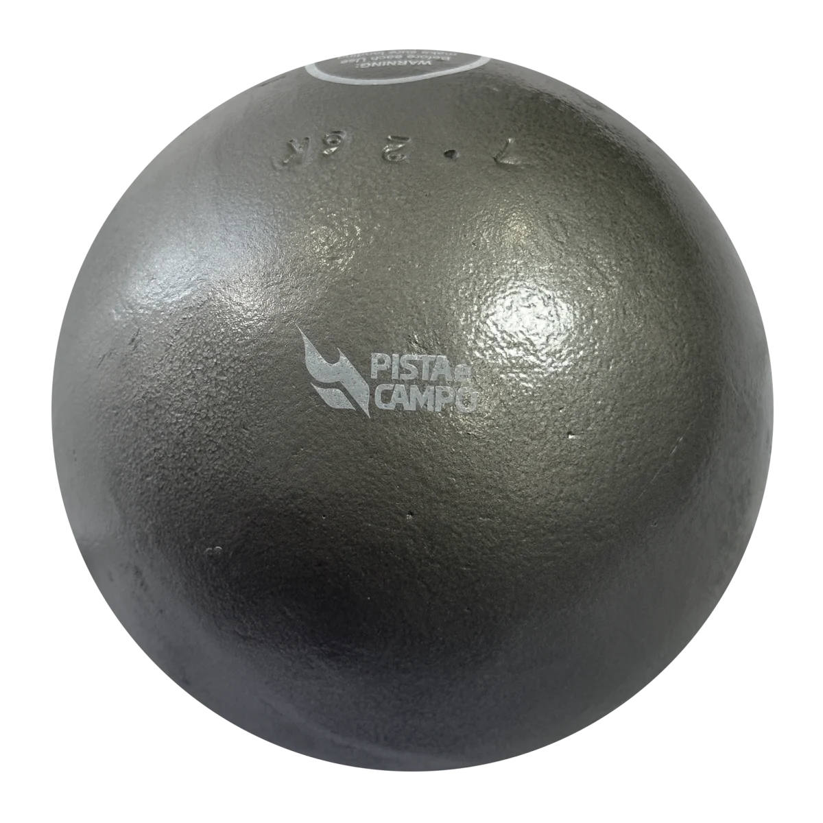 Peso de ferro 7,26kg Pista e Campo