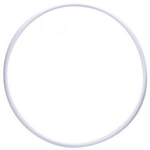 Arco de ginástica rítmica oficial infantil juvenil 72~76cm Pista e Campo - Branco