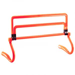 Barreirinha de PVC para treinamento Pista e Campo - Largura: 44cm. Altura ajustável (com extensores)