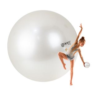 Bola de ginástica rítmica oficial infantil lisa com válvula Gracios