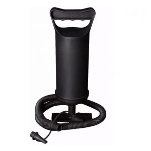 Bomba grande de pé para bonecos gym ball e outros infláveis com 3 bicos Wellmix