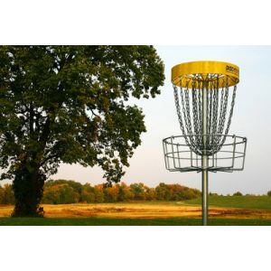 Alvo oficial para disc golf (golfe de disco) Pista e Campo