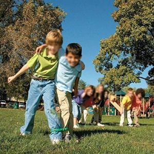 Fita com velcro para recreação corrida coletiva Pista e Campo