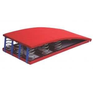 Equipamento para ginástica (trampolim) tipo reuther com molas Profissional Gracios