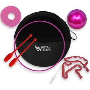 Kit completo de ginástica rítmica infantil Pista e Campo