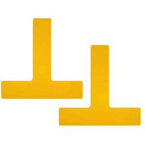 Marcadores de piso T para mini-tênis Loire - cnj com 02 und