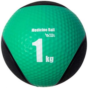 Medicine ball de borracha inflável premium 1kg Pista e Campo