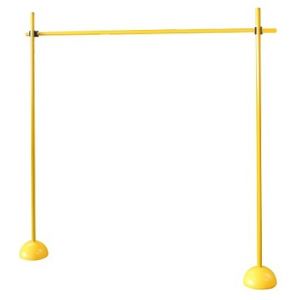 Obstáculo de PVC para treinamento Pista e Campo - Largura: 170cm. Altura ajustável até 170cm