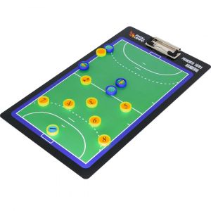 Prancheta tática magnética dupla face com caneta para treinamento de Handebol Pista e Campo capa