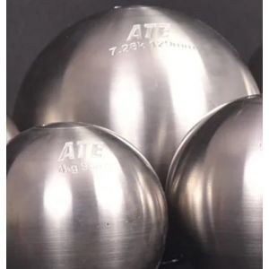 Peso de atletismo de aço inoxidável 7,26kg 110mm avançado ATE Anand