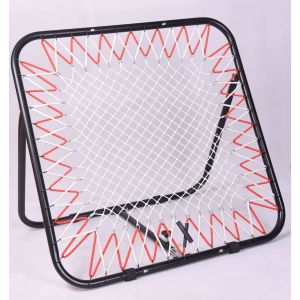 Quadro elástico de retorno de bolas com rede de tchoukball oficial 1 x 1m Pista e Campo 