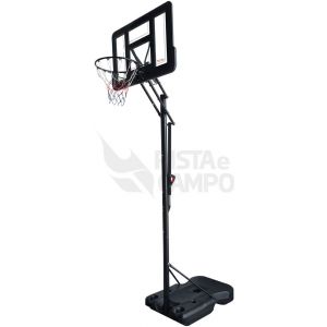 Tabela de basquete adulto móvel com poste, tabela de acrílico e aro modelo premium Pista e Campo capa