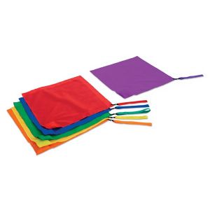 Bandeiras de tecido para malabarismo (swing flags) Pista e Campo - cnj com 6 und