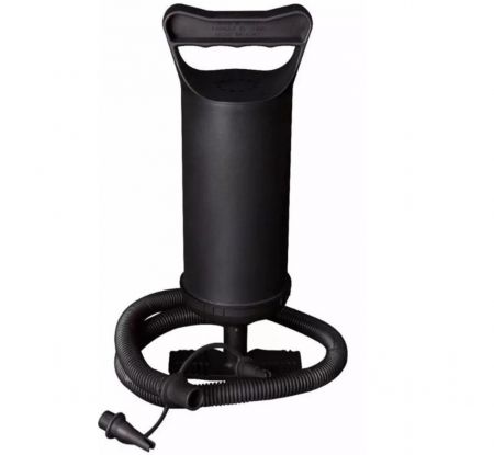 Bomba grande de pé para bonecos gym ball e outros infláveis com 3 bicos Wellmix