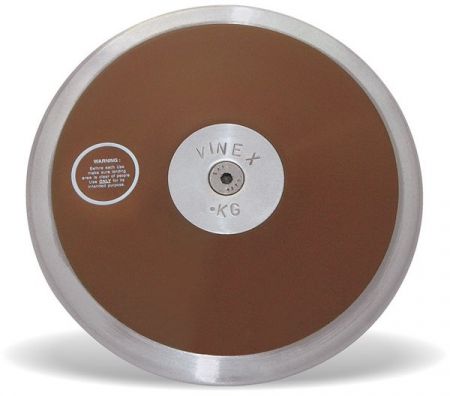 Disco de aço e ABS 2kg Iniciante IAAF Vinex